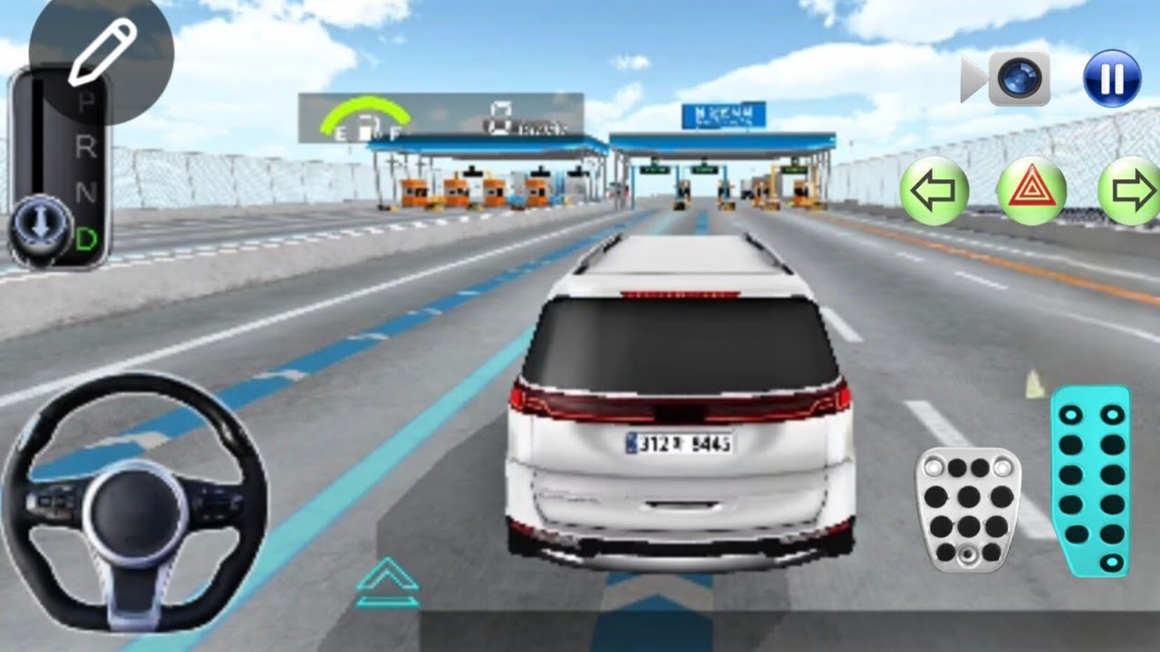 The car drive with highway driving to parking - 3D driving class 2026-iOS Android gameplay