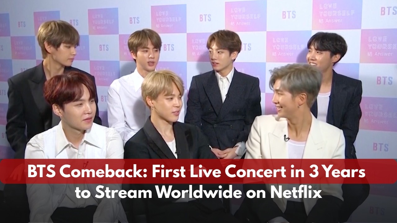 BTS REUNION LIVE: All 7 Members Back On Stage After Military Service
