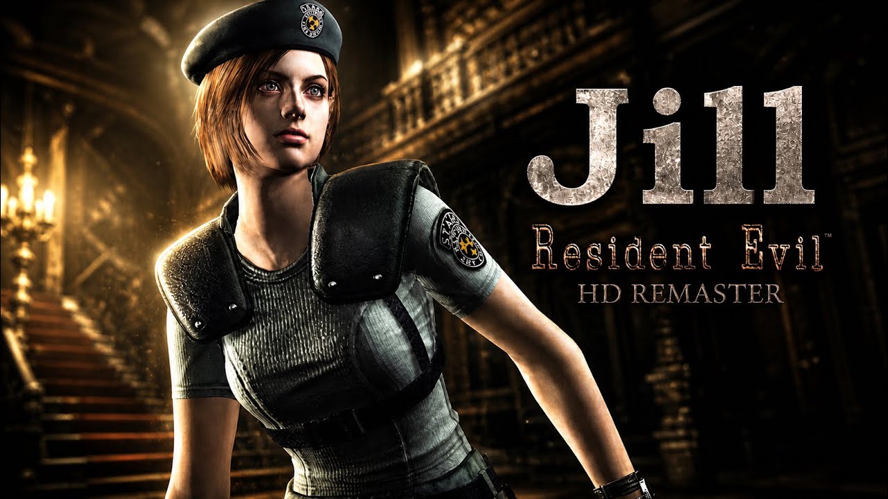 Resident Evil HD Remaster Pelicula Completa Full Movie (Jill)