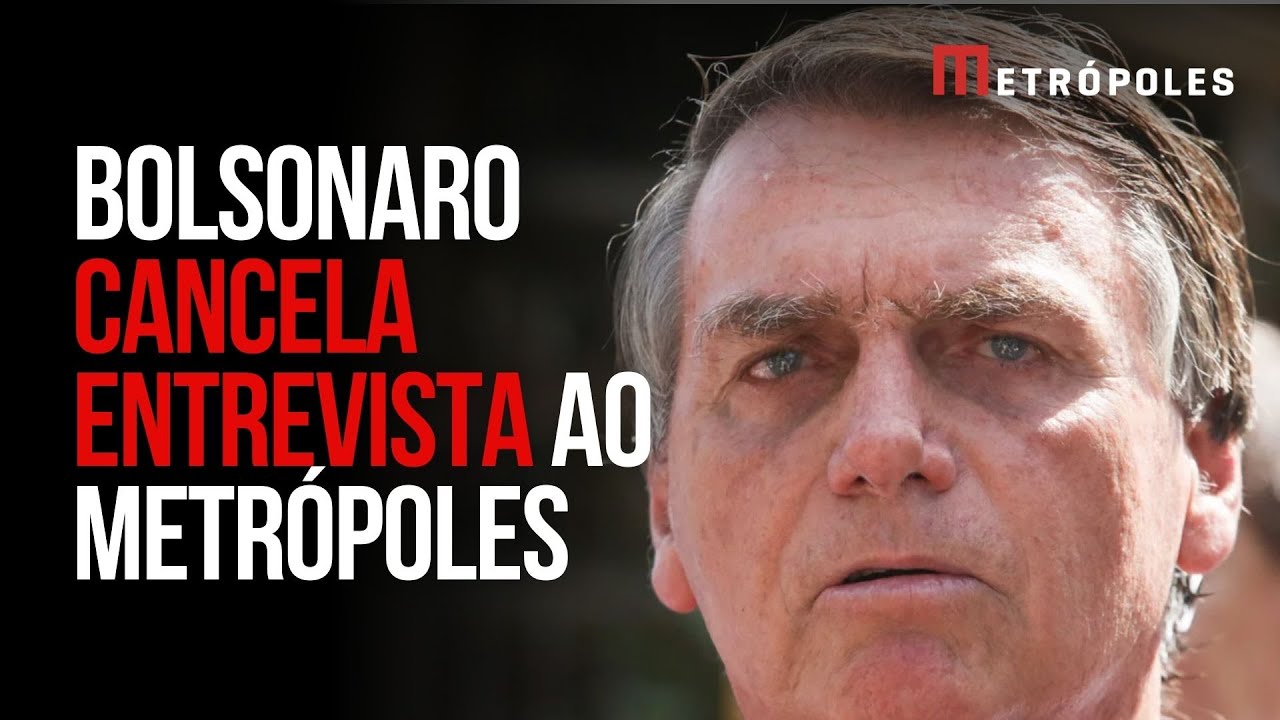 Bolsonaro cancela entrevista ao Metr&oacute;poles e alega &ldquo;quest&atilde;o de sa&uacute;de&rdquo;; veja bilhete