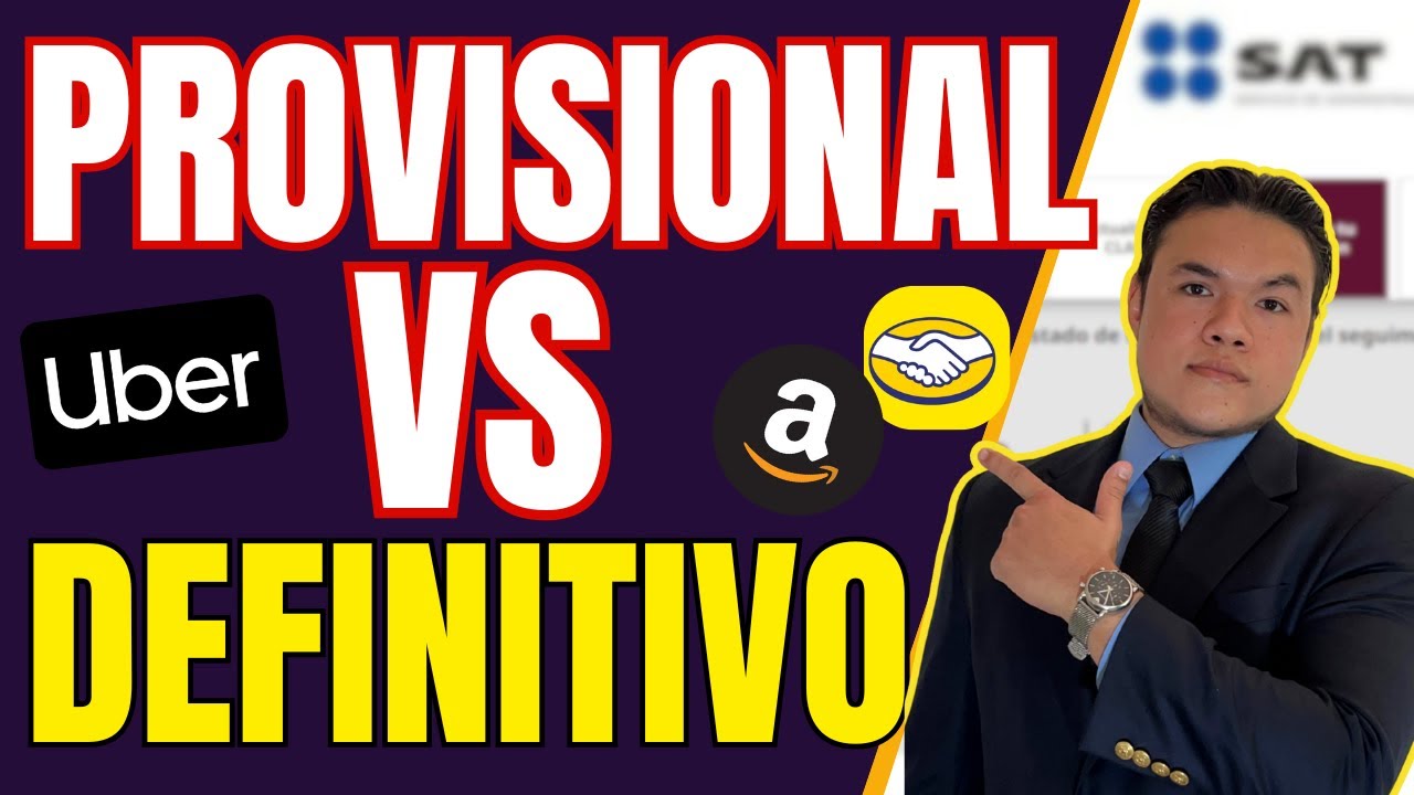 PLATAFORMAS SAT Pagos PROVISIONALES o DEFINITIVOS | ¿Cuál conviene más? ✅