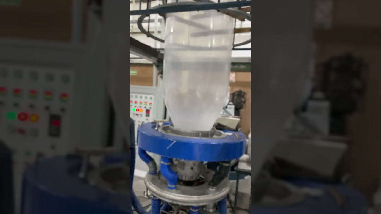 M&aacute;quina extrusora de bolsas