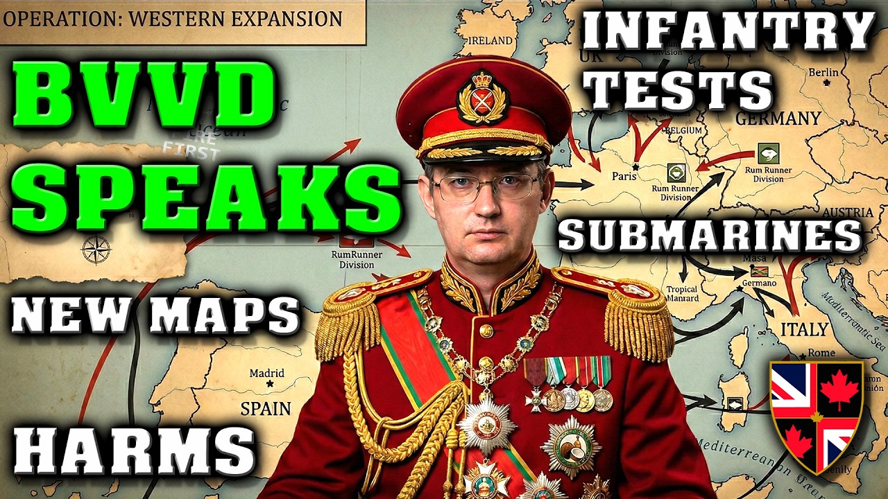 BVVD Finally Answers the Community - Subs, Infantry & Maps