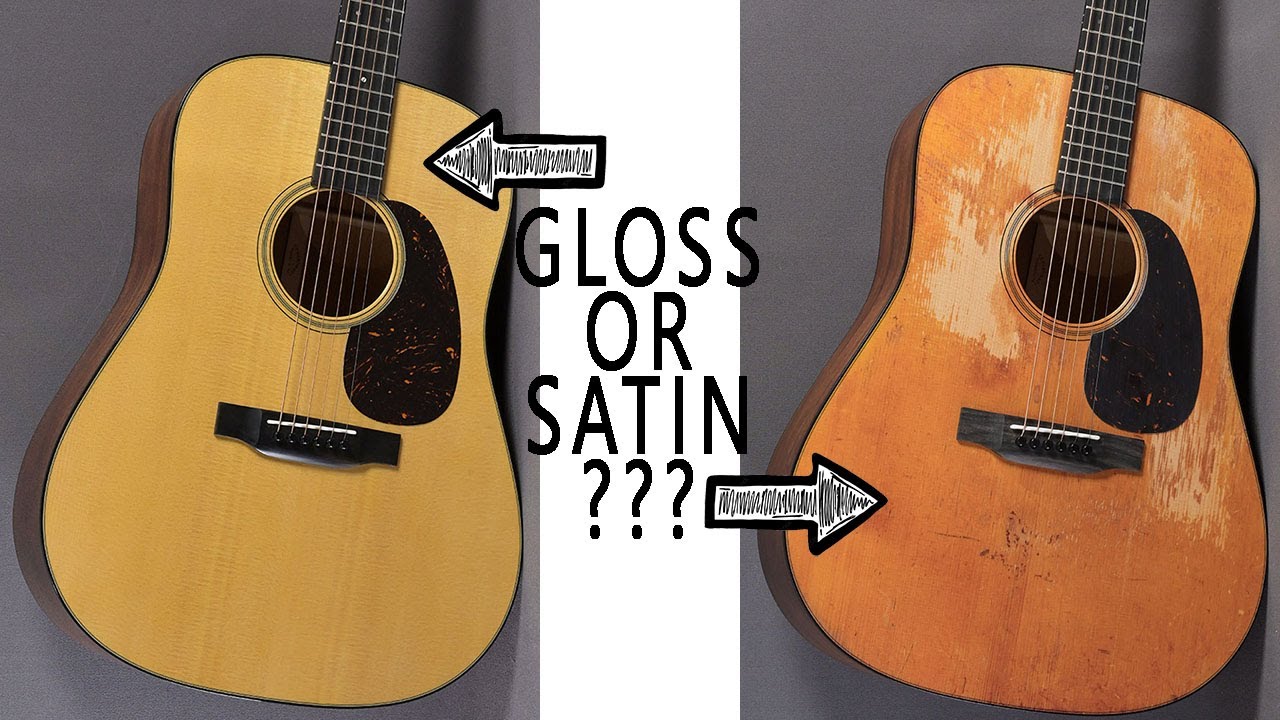 Martin D-18 Finish Comparison - Satin vs. Highgloss!