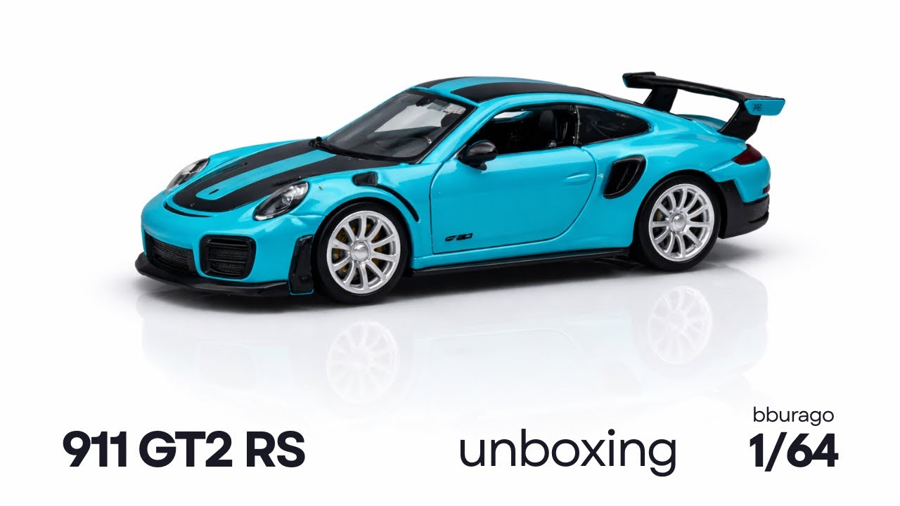 NEVER Buy this diecast Without watching this video! 1/64 Bburago Porsche 911 GT2 RS Unboxing