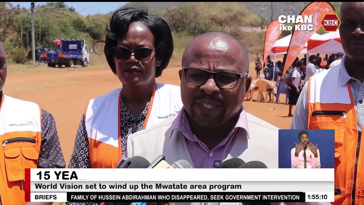 World Vision to wind up the Mwatate area program, 15 years later