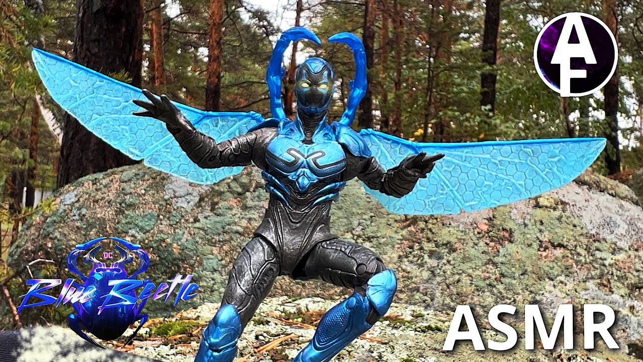 DC Multiverse | Mc Farlane | Blue Bettle Figure review | ASMR Unboxing