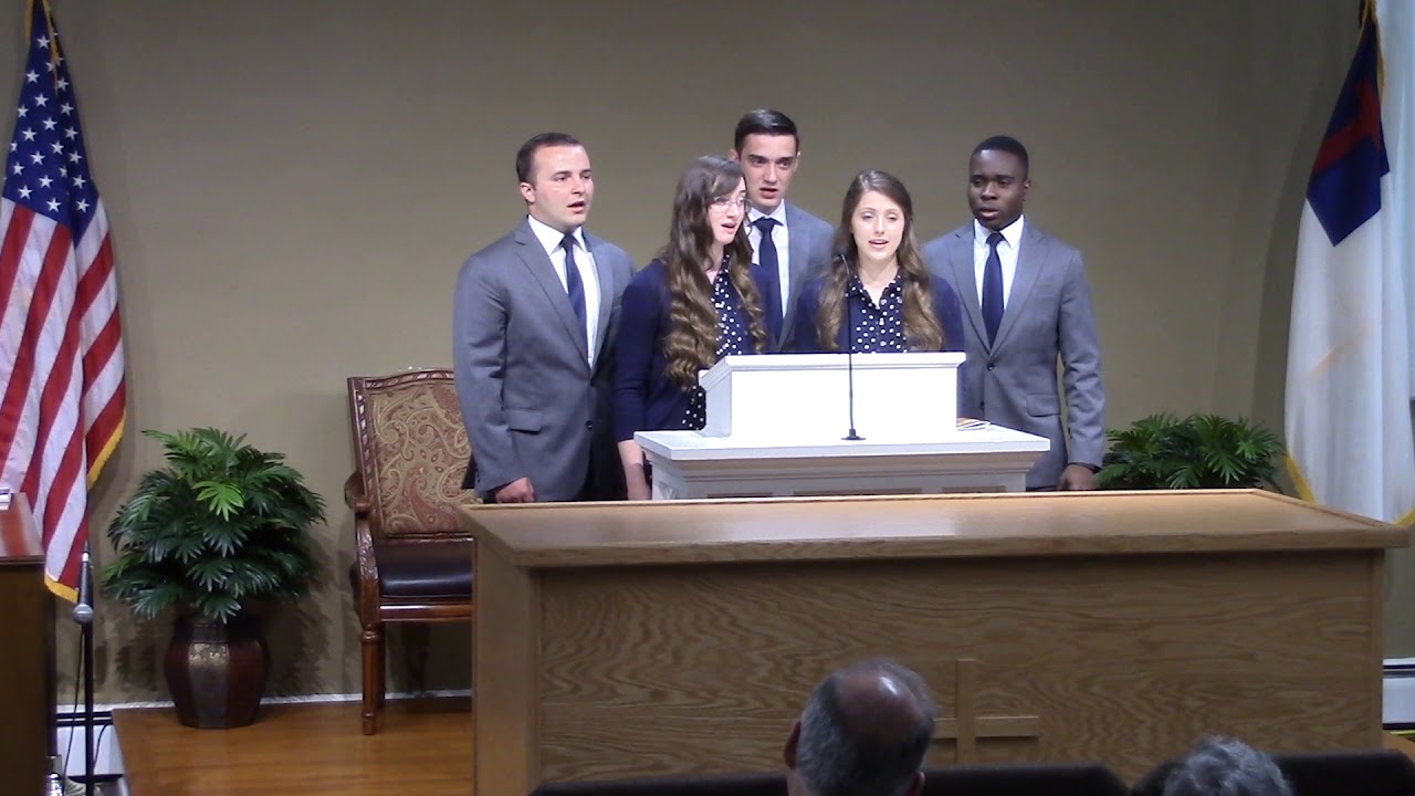 I Bowed On My Knees And Cried Holy: Fairhaven Baptist College Ensemble