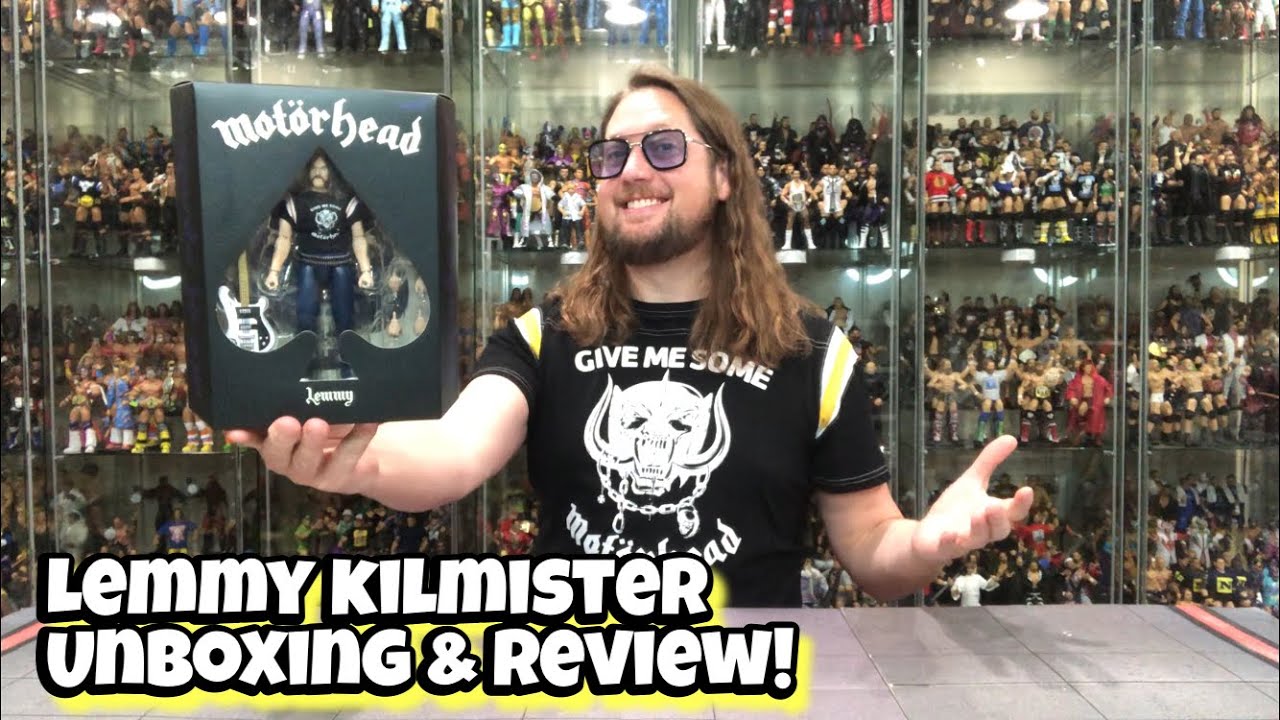 Lemmy Kilmister Super 7 Ultimate Unboxing & Review!