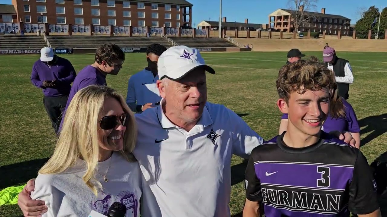 Furman Paladins Men's Soccer ⚽️ Interview 