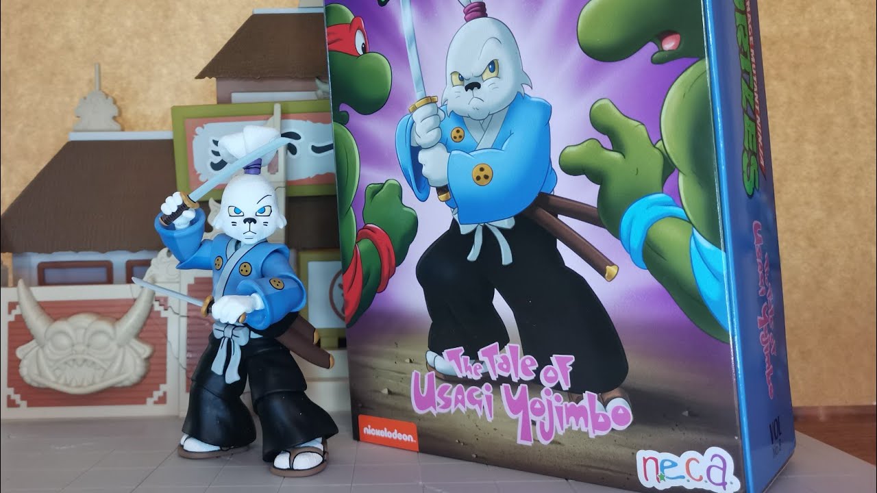 Usagi Yojimbo Miyamoto - Teenage Mutant Ninja Turtles Figure Unboxing and Review