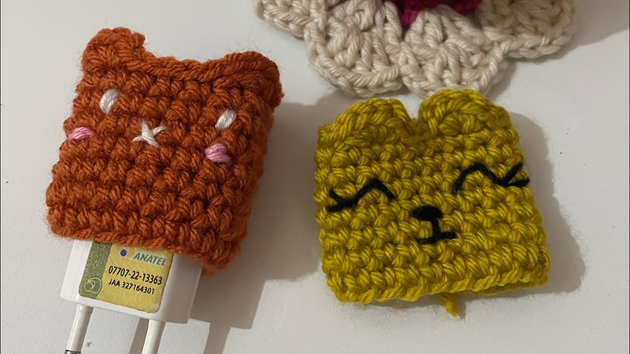 Aprenda a fazer capinha de carregador hoje mesmo