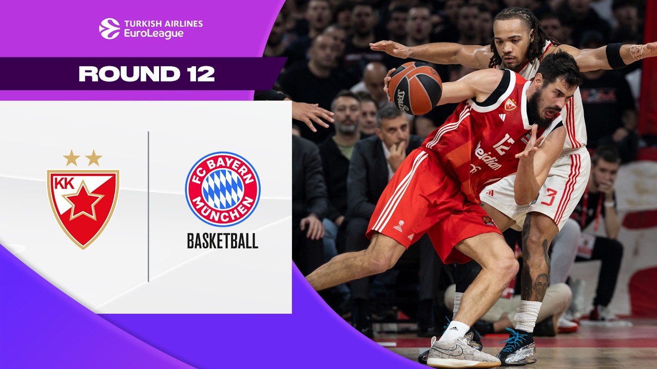 When TEAMWORK Breaks All RECORDS | Red Star - Bayern Munich | BASKETBALL HIGHLIGHTS R12 2024-25