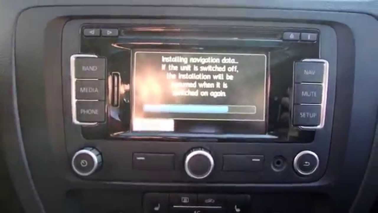 Как обновить карты GPS вашего VW