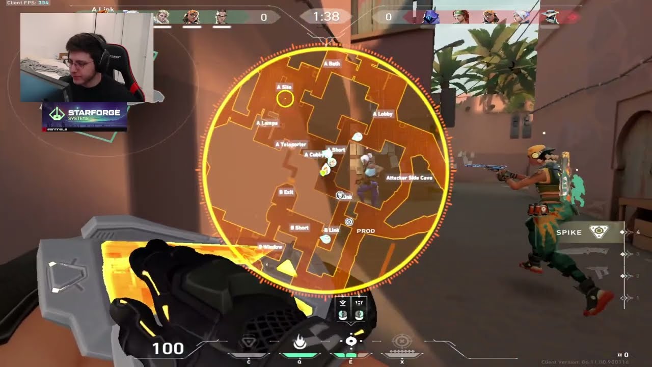 MVP! BIND! SEN ZOMBS BRIMSTONE VALORANT GAMEPLAY [Full Match VOD]