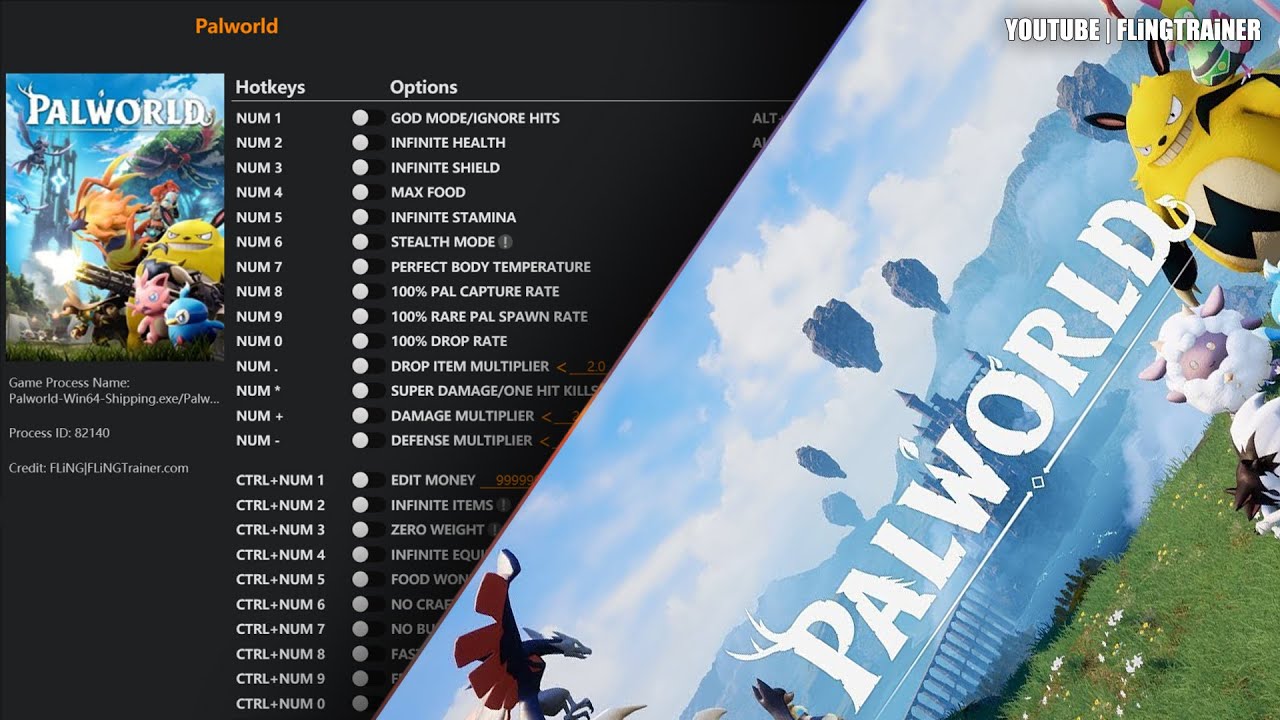 Palworld Trainer - FLiNG | FLiNGTRAiNER