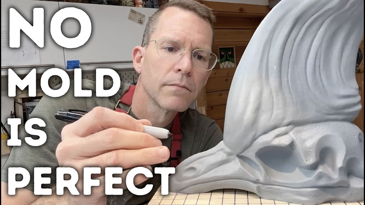 No mold is PERFECT - Making the Cassowary Mug Mold Part 1