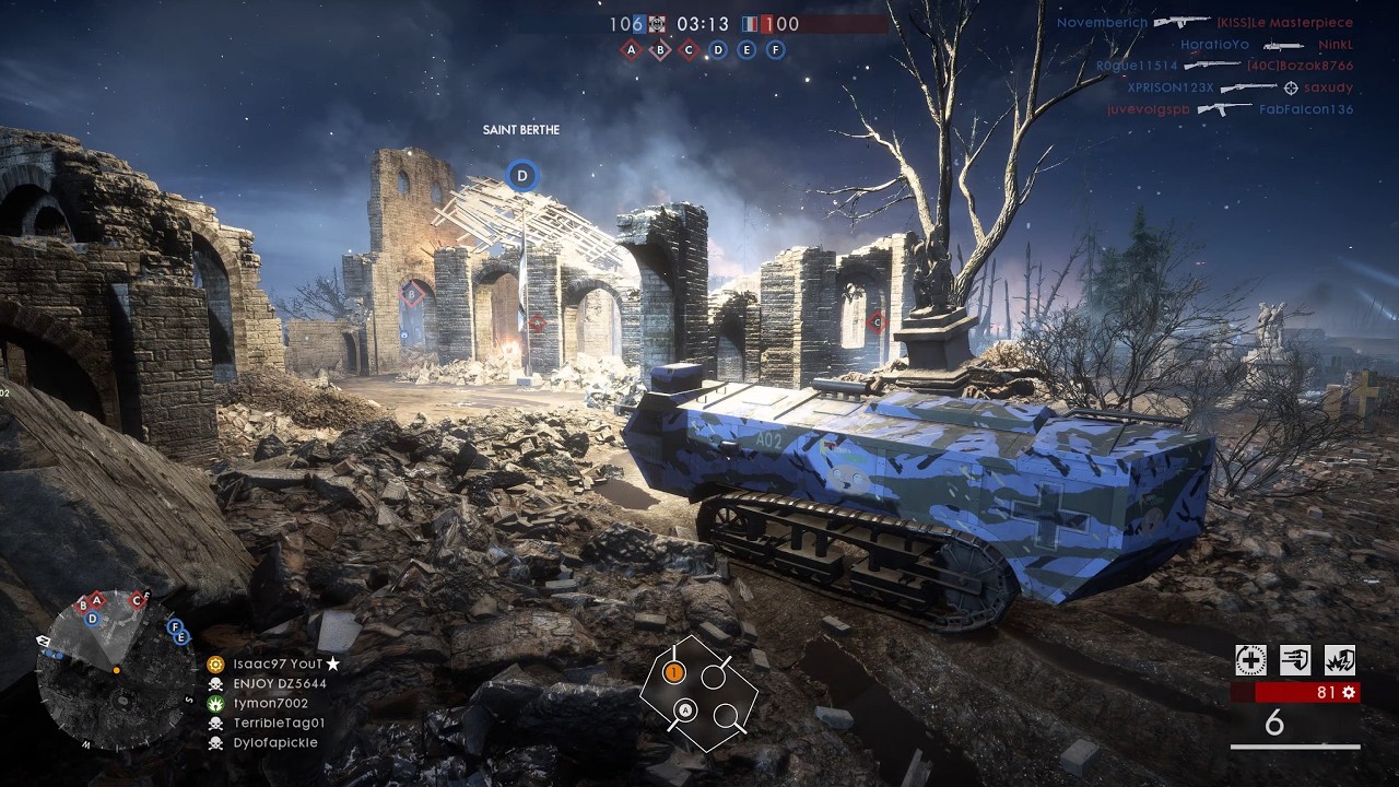 Battlefield 1: Conquest gameplay (No Commentary)