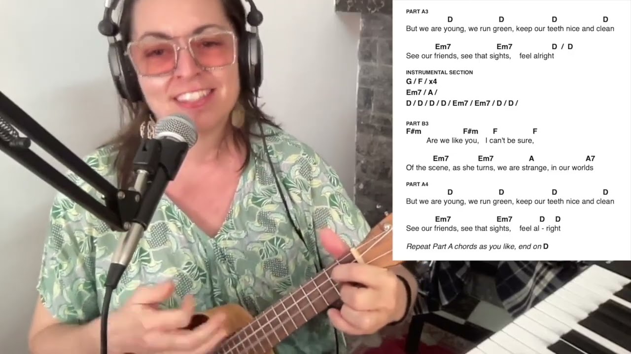 Simple Play Along - ALRIGHT by Supergrass - Regular & Funk