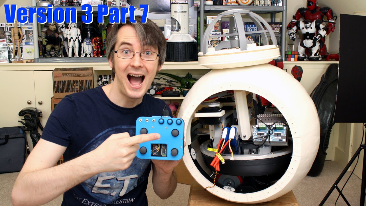 Star Wars BB-8 Droid v3 #7 | Remote Control | James Bruton