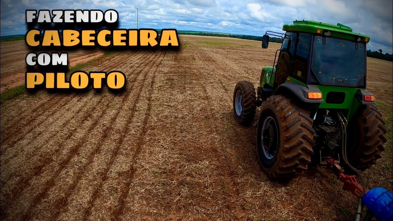Como é feito CABECEIRA com PILOTO AUTOMÁTICO | Plantio de MILHO 2021 | Agres Agricultura