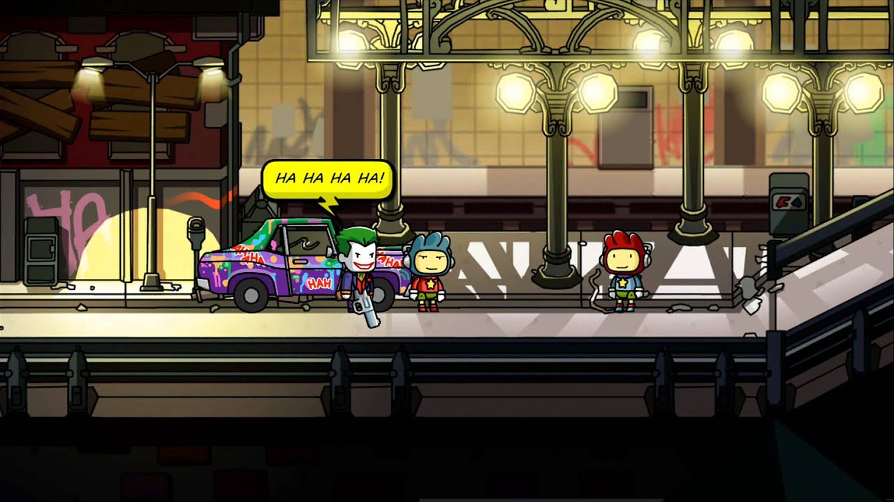 Scribblenauts Unmasked Review (WiiU)