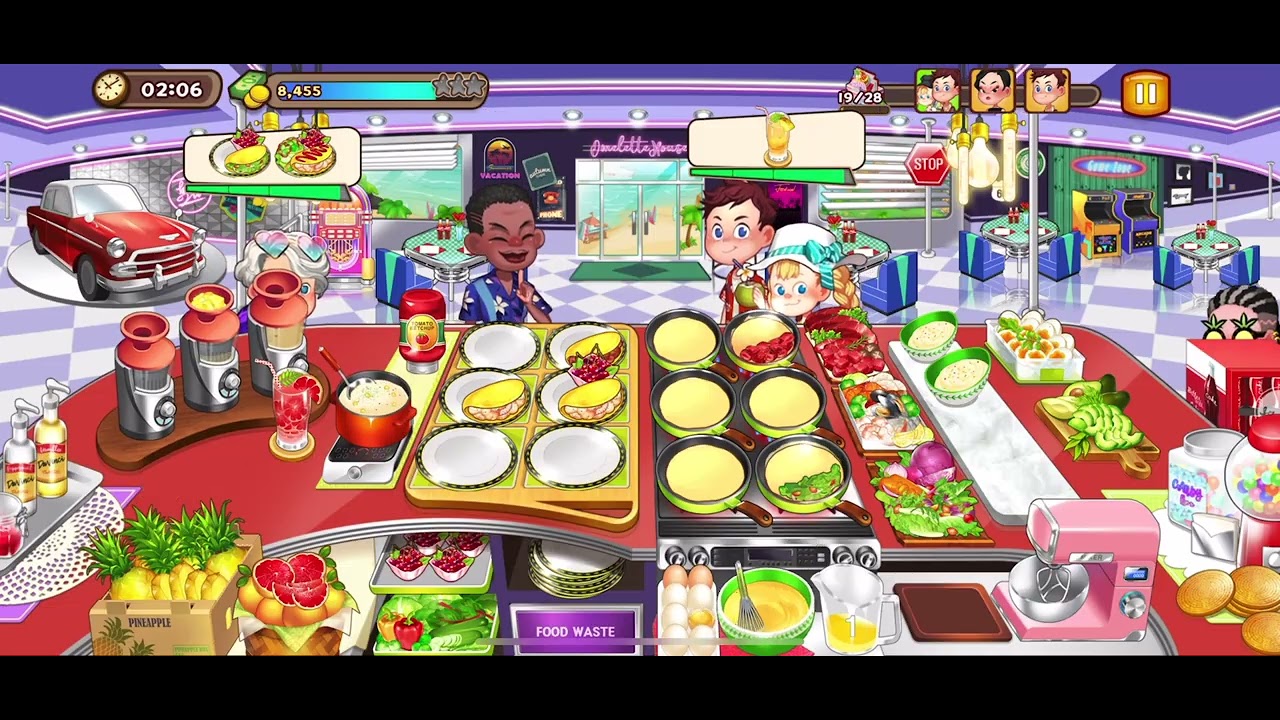 Cooking Adventure - Omelette House Level 50 - Full Upgrade