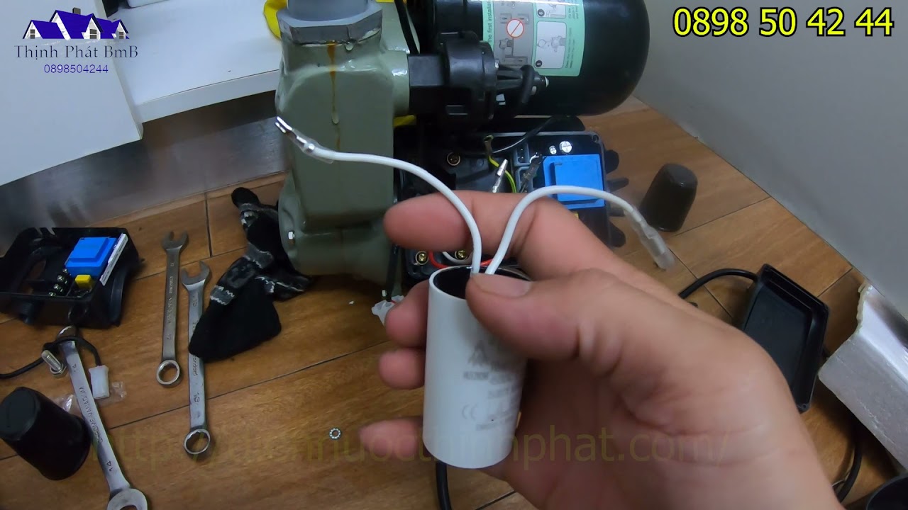 Cách thay bo mạch cho bơm tăng áp Rheken JLM -200A Bơm tăng áp điện tử Thịnh Phát