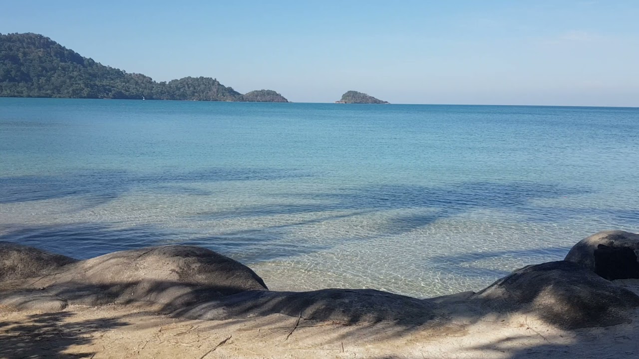 Thailand 🇹🇭Koh Chang⛰Blue Haven Bay by Siam Royal View🌴🏝☀️#thailand #beach #kohchang #palm #dream