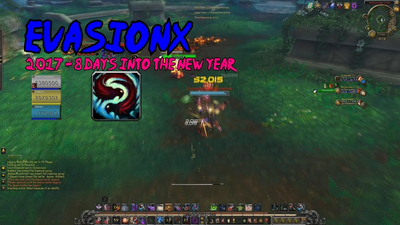 [Evasionx] Sometimes you think you actually want to play WoW Legion