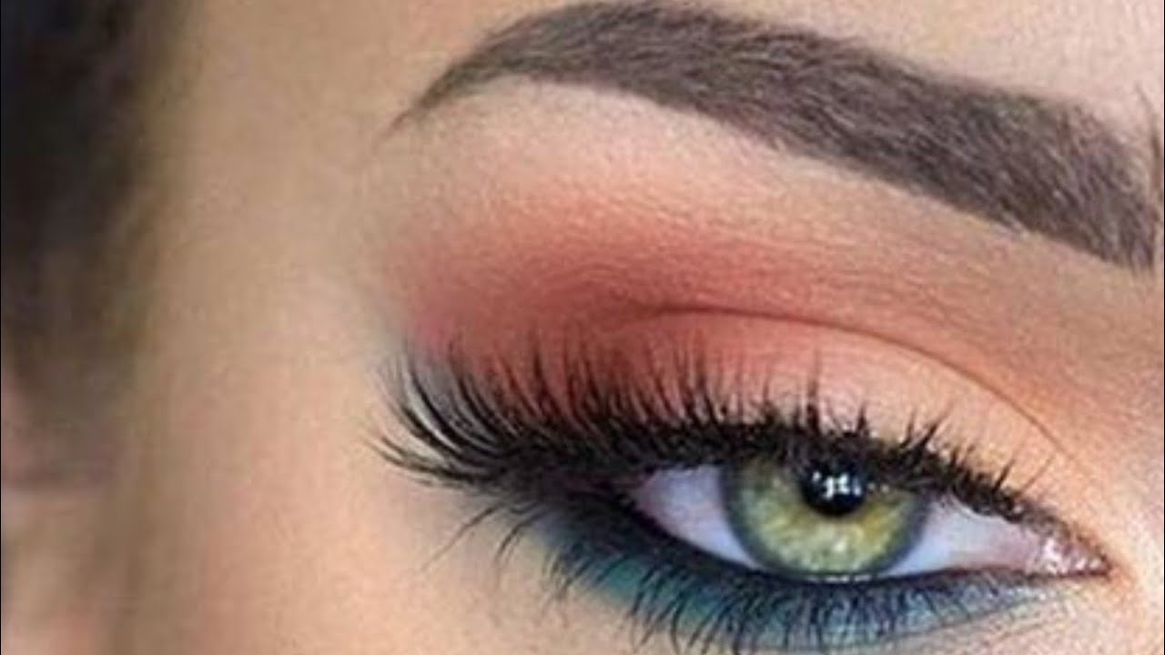 Simple easy party   eyes makeup tutorial for brown eyes |Cut crease Stp - by _stp for beginners  .