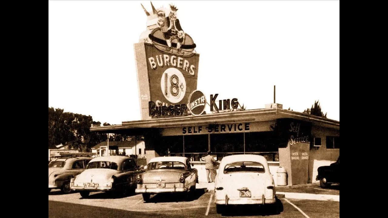The History of Burger King.