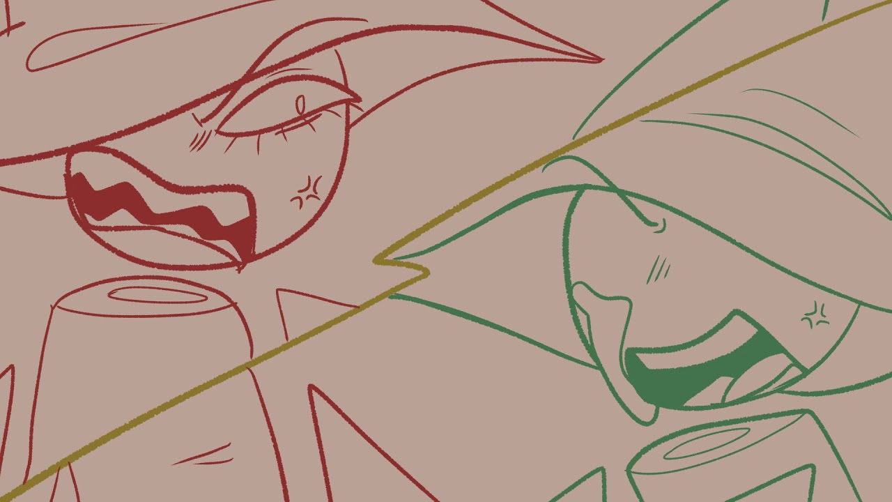 true expunged and origin bandu have a fight || D&B Golden Apple Animatic (Evelyn Evelyn)