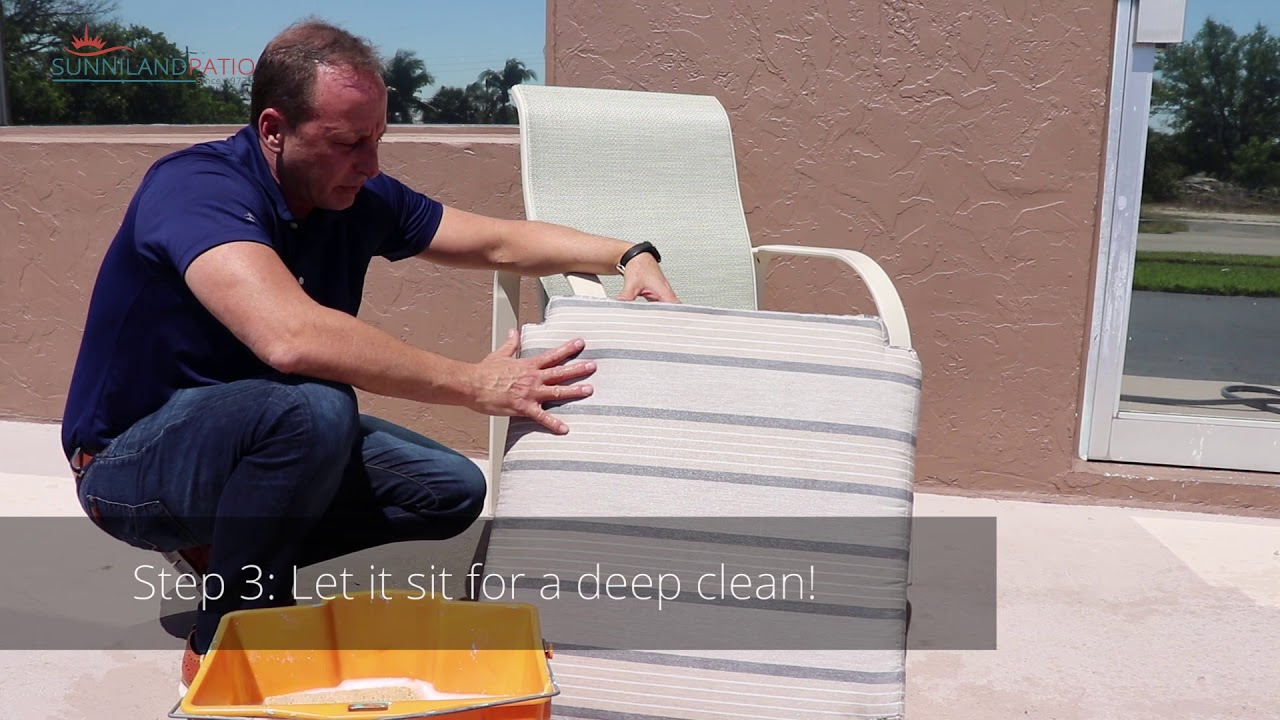 How To Clean Sunbrella Cushion