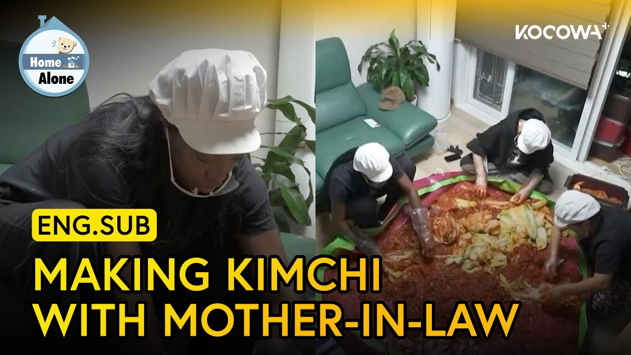 KANY & KEY Make Kimchi With KANY's Mother-In-Law | Home Alone EP626 | KOCOWA+
