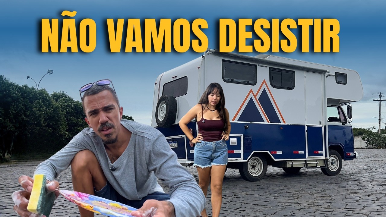 Pegamos a estrada, mas existem dias em que O PESO EMOCIONAL aparece | KOMBI SAFARI