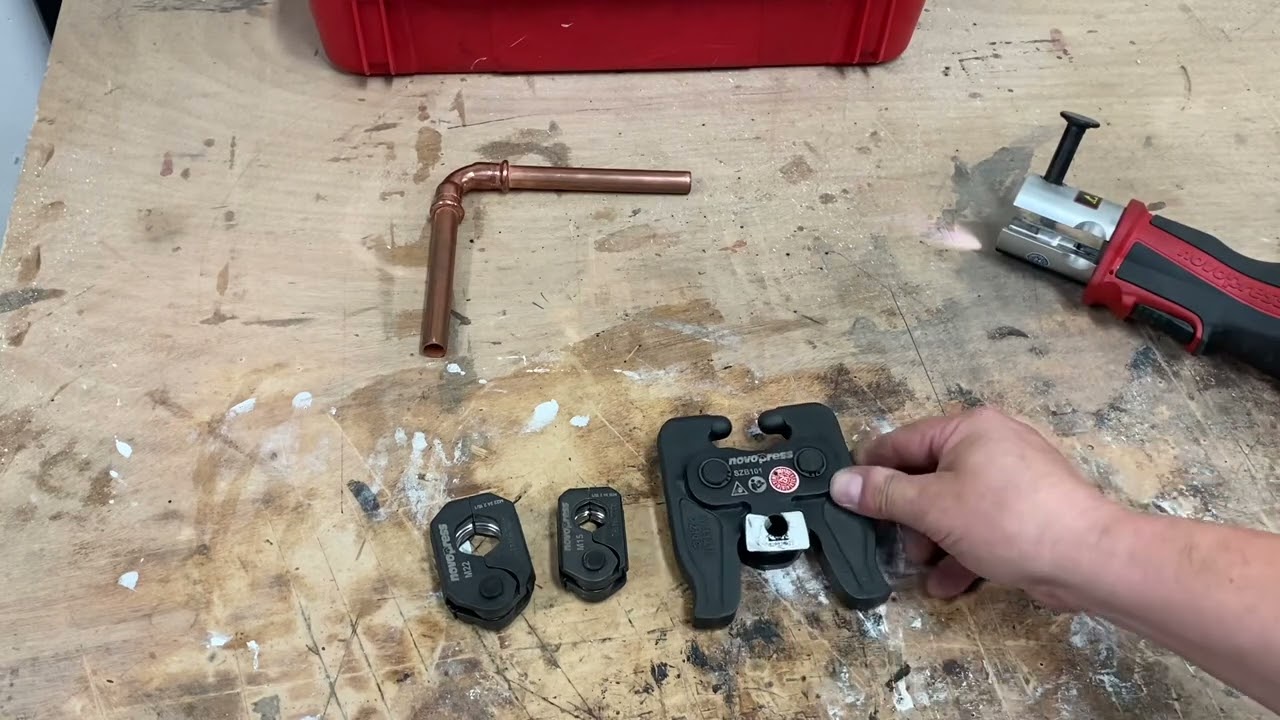 Novopress ACO103 Angled Jaws 15mm and 22mm.