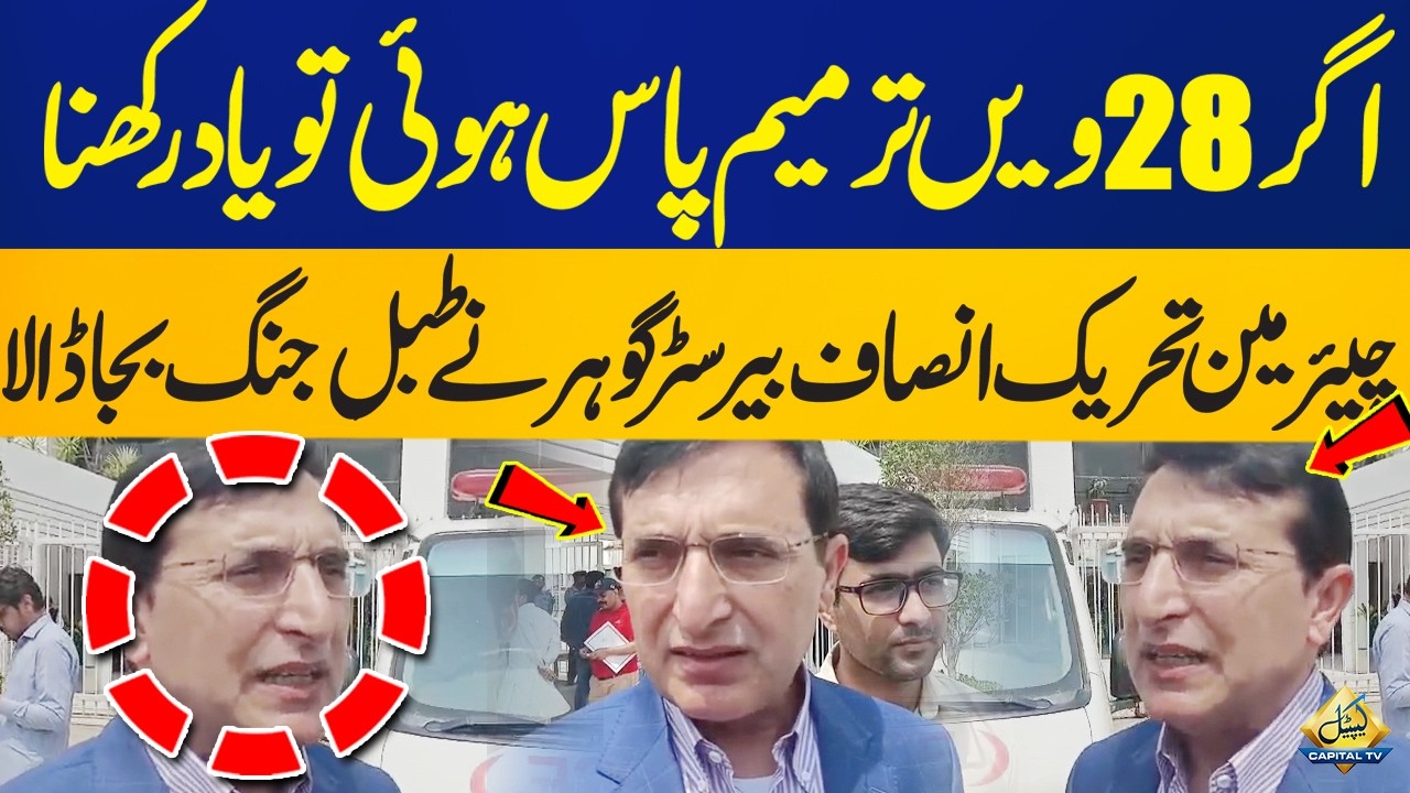 Barrister Gohar Ali Khan Lashes Out Over 28th Amendment | PTI&rsquo;s Strong Stance Goes Viral