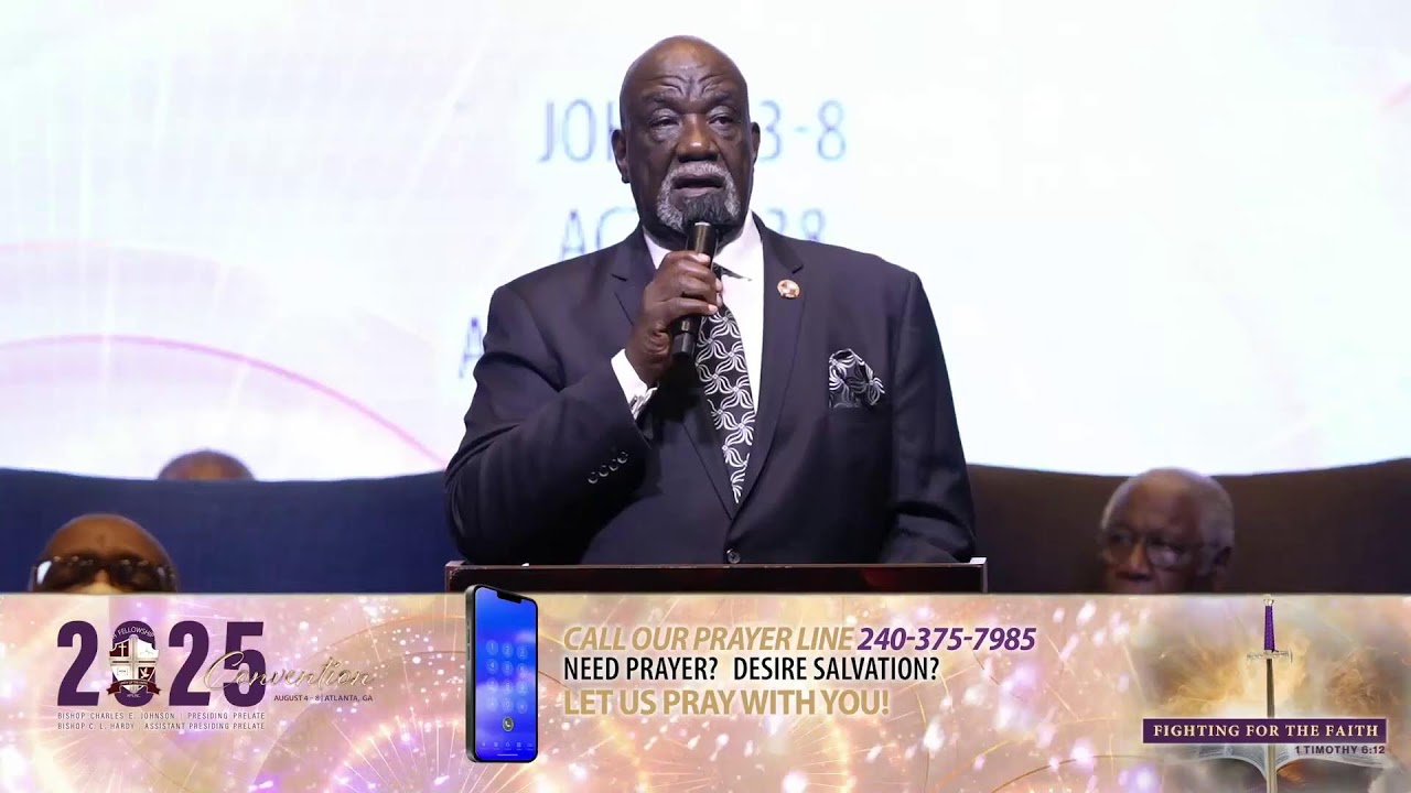 August 7, 2025: AFFI International Convention (Atlanta, GA) - Bishop Timothy Johnson - Evening Worsh