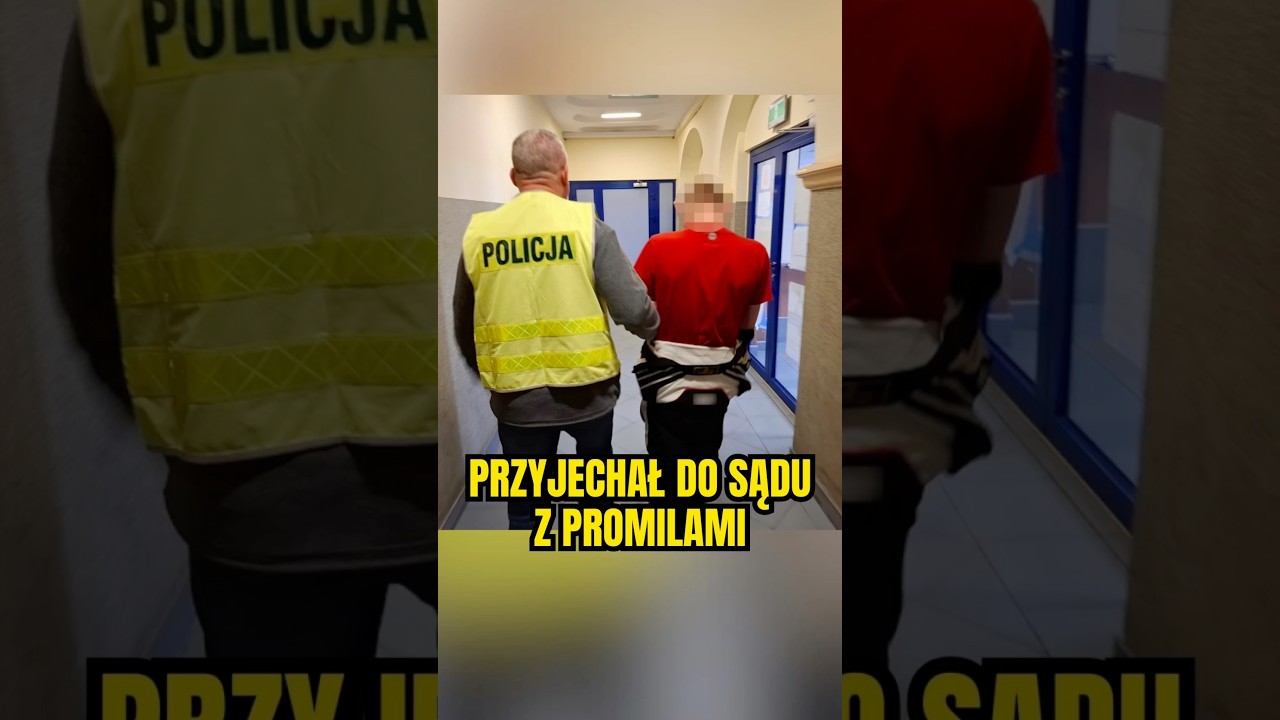 👨&zwj;⚖️ Przyjechał do sądu samochodem, wcześniej wypił &bdquo;na odwagę&rdquo; 💁&zwj;♂️ #lebork #sad #policja