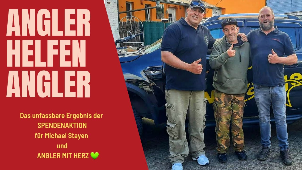 ANGLER HELFEN ANGLER - Das unfassbare Ergebnis der Spendenaktion