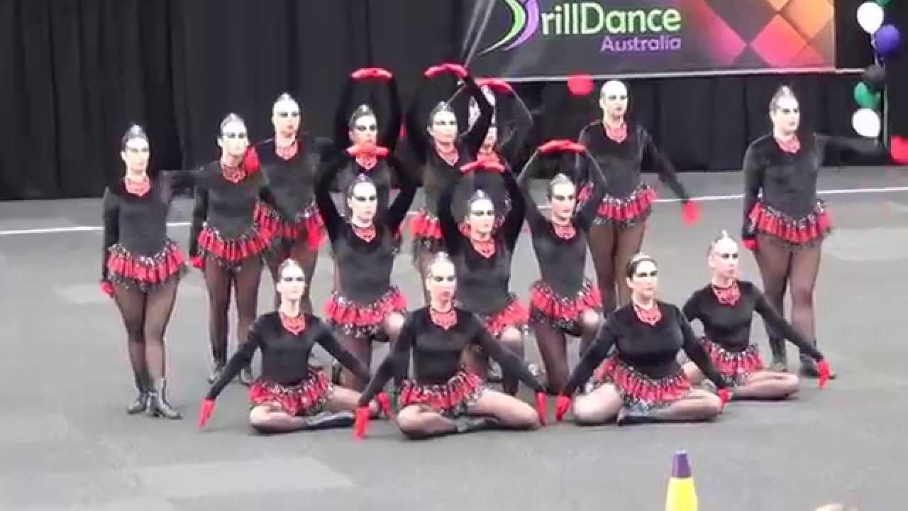 Black Diamond Seniors - 2014 Australian DrillDance Championships- Thematic Drill, 1st Place