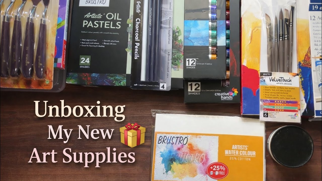 Unboxing My New Art Supplies 🎨 | Art Haul
