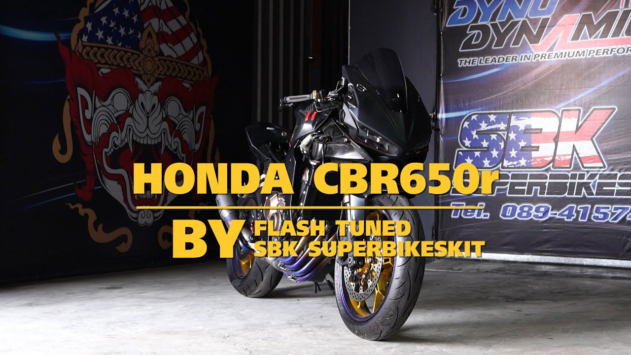 Honda CBR650R จัดเต็มของซิ่ง ของแรง ได้แรงม้าไปเต็มๆ #Bigbike #CBR650R #SBK_Superbikeskit #Flashtune