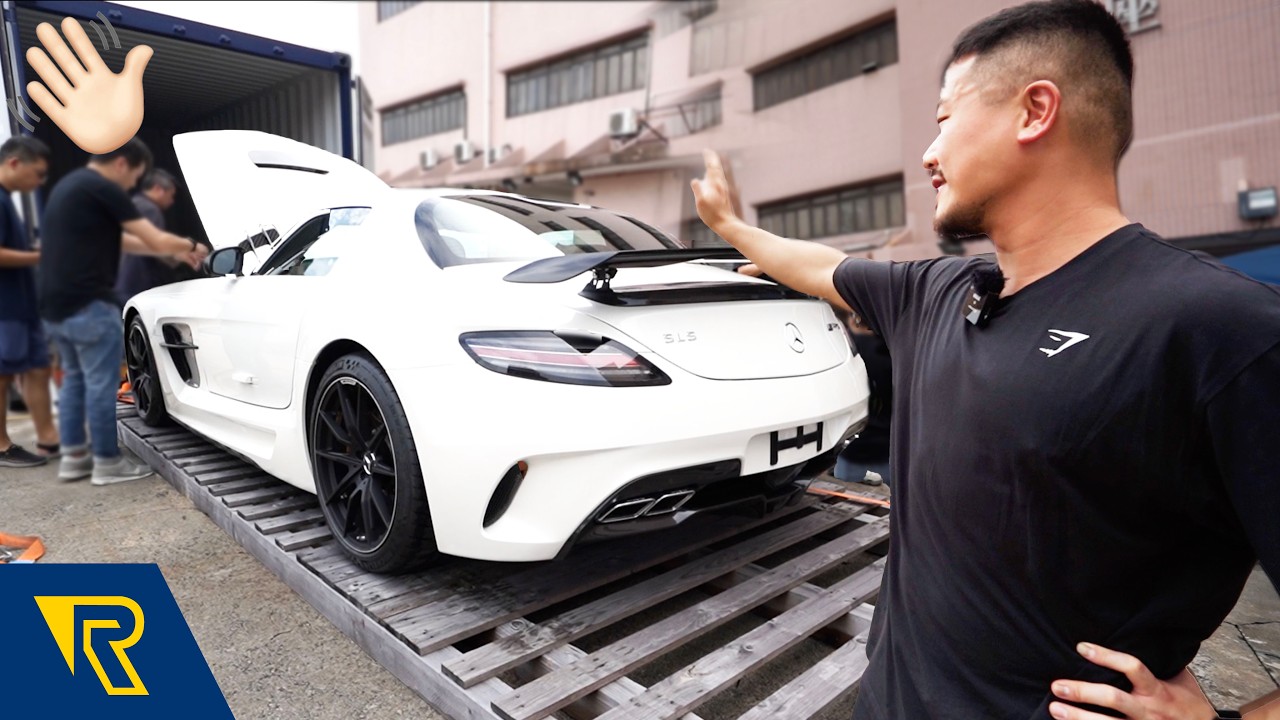 Goodbye👋🏻 Shipping the Mercedes-AMG SLS Black Series to UK?!🇬🇧☕️
