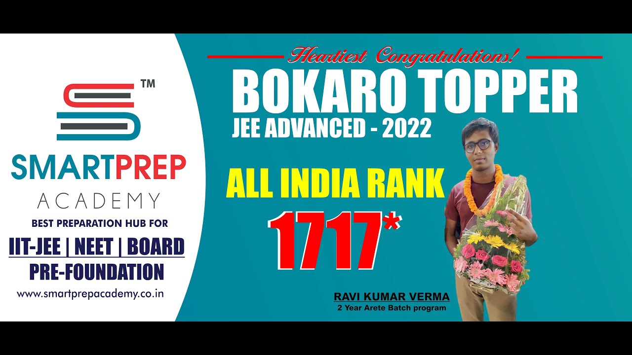 Consistent hardwork converted into success....#jeeadvanced2022 SmartPrepAcademy