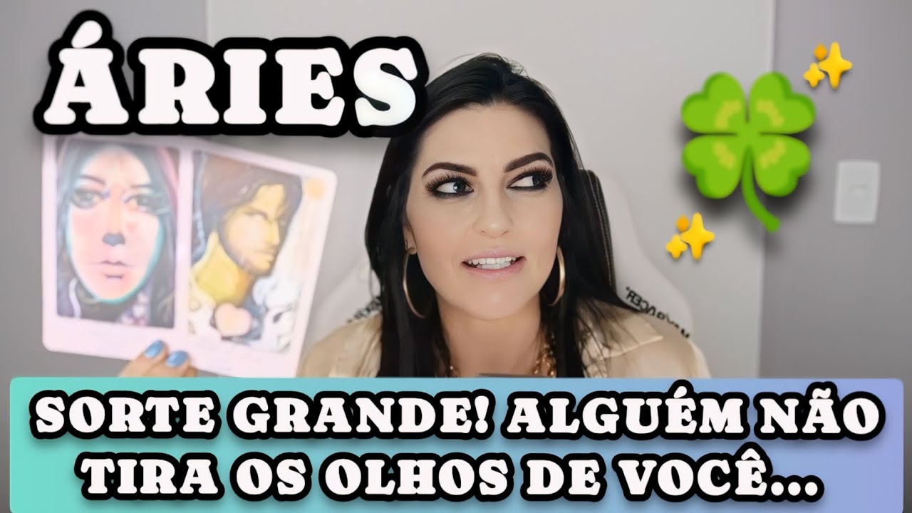 ♈ ÁRIES 🌟👀 SORTE GRANDE! ALGUÉM NÃO TIRA OS OLHOS DE VOCÊ...