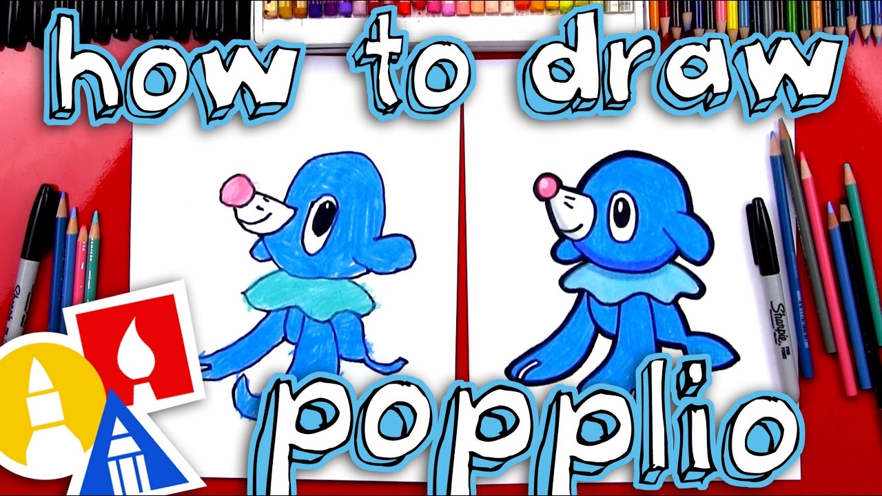 How To Draw Popplio Pokemon
