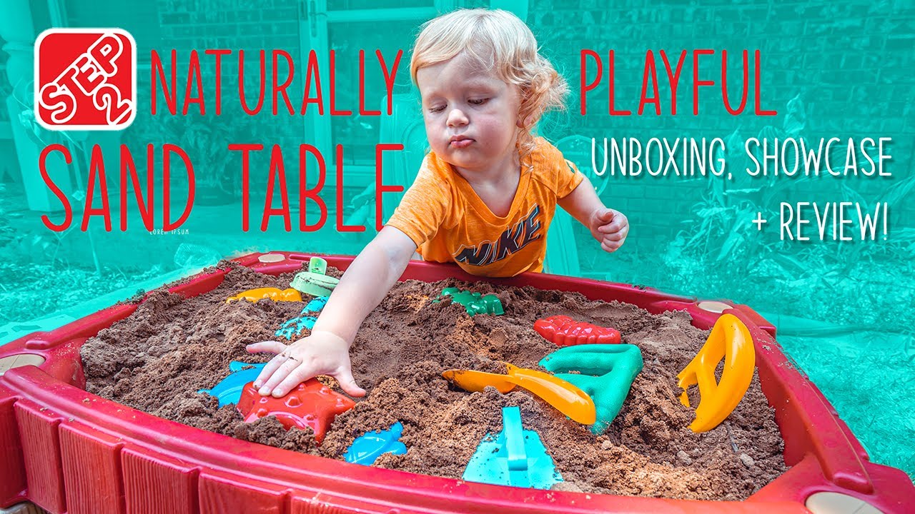 Step2 Naturally Playful Sand Table! / Unboxing, Showcase & Review