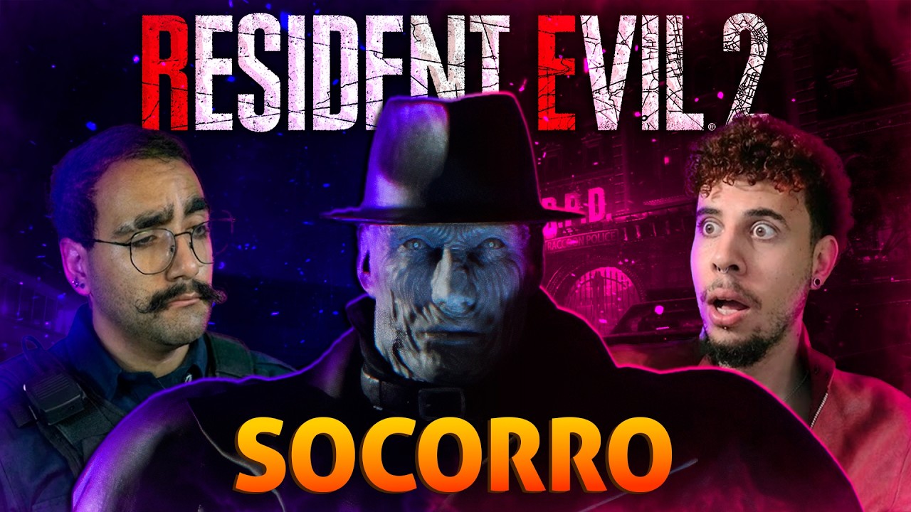 Primeiro Encontro Com Mister X! 🎩 | Resident Evil 2 Remake | Ep 05